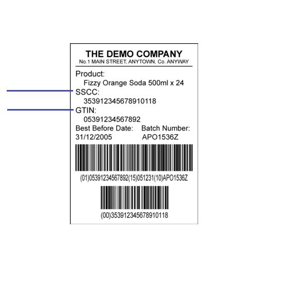 código de barras EAN 128