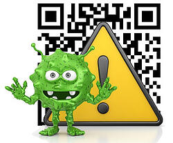 virus qr code