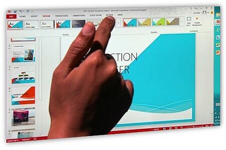 microsoft office 2013 touchscreen